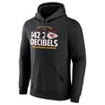 thumbnail image 2 of Men's Fanatics  Black Kansas City Chiefs 2024 AFC Champions Hometown Not Done Fleece Pullover Hoodie, 2 of 4