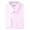 Pink, variant on Italy Men's Convertible Cuff Solid Long Sleeve Dress Shirt Pink