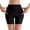 Black, variant on Women's High Waist Lace Trim Zipper Shapewear Shorts, Tummy Control Butt Lifter Compression BodyShaper, Underwear for Women S-3XL