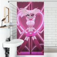 thumbnail image 4 of Hazbin Hotel Angel Dust Shower Curtain Waterproof Polyester Fabric Bathroom Curtain Decorative Set with 12 Hooks, 4 of 7