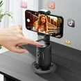 thumbnail image 1 of Stabilisateur Support de Téléphone Suivi Automatique du Visage Support de Bureau AI Suivi Automatique Rotation 360° Noir avec RC, 1 of 4