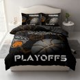 thumbnail image 6 of SHANNA Duvet Cover Set, Queen Size 3 Piece Bedding Set with 2 Pillowcases, 3D Comfortable & Breathable Home Bedding Set, 6 of 8