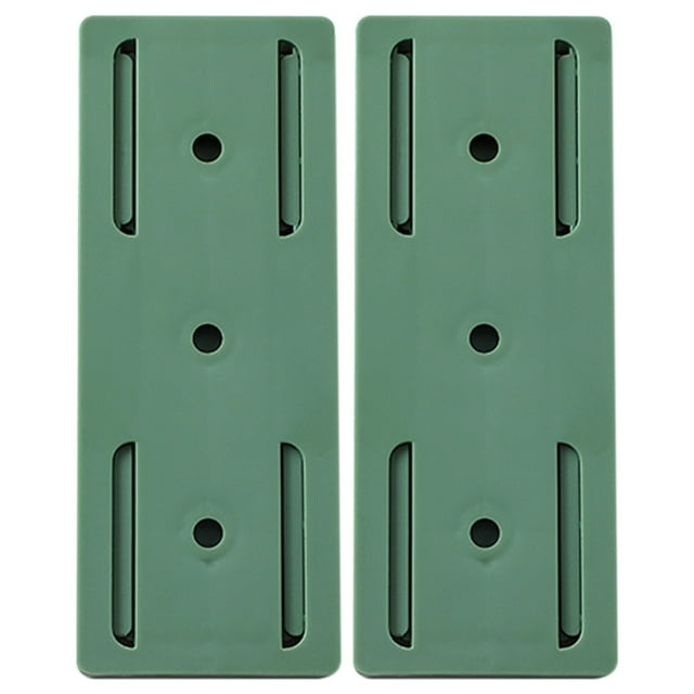 IMENGL Clearance! 2 Pcs Self Adhesive Desktop Socket Fixer Adhesive Punch Socket Holder Cable Management Punch Surge Protector Desktop Plug In Socket Fixer Bracket Stand One Size Multi-Color