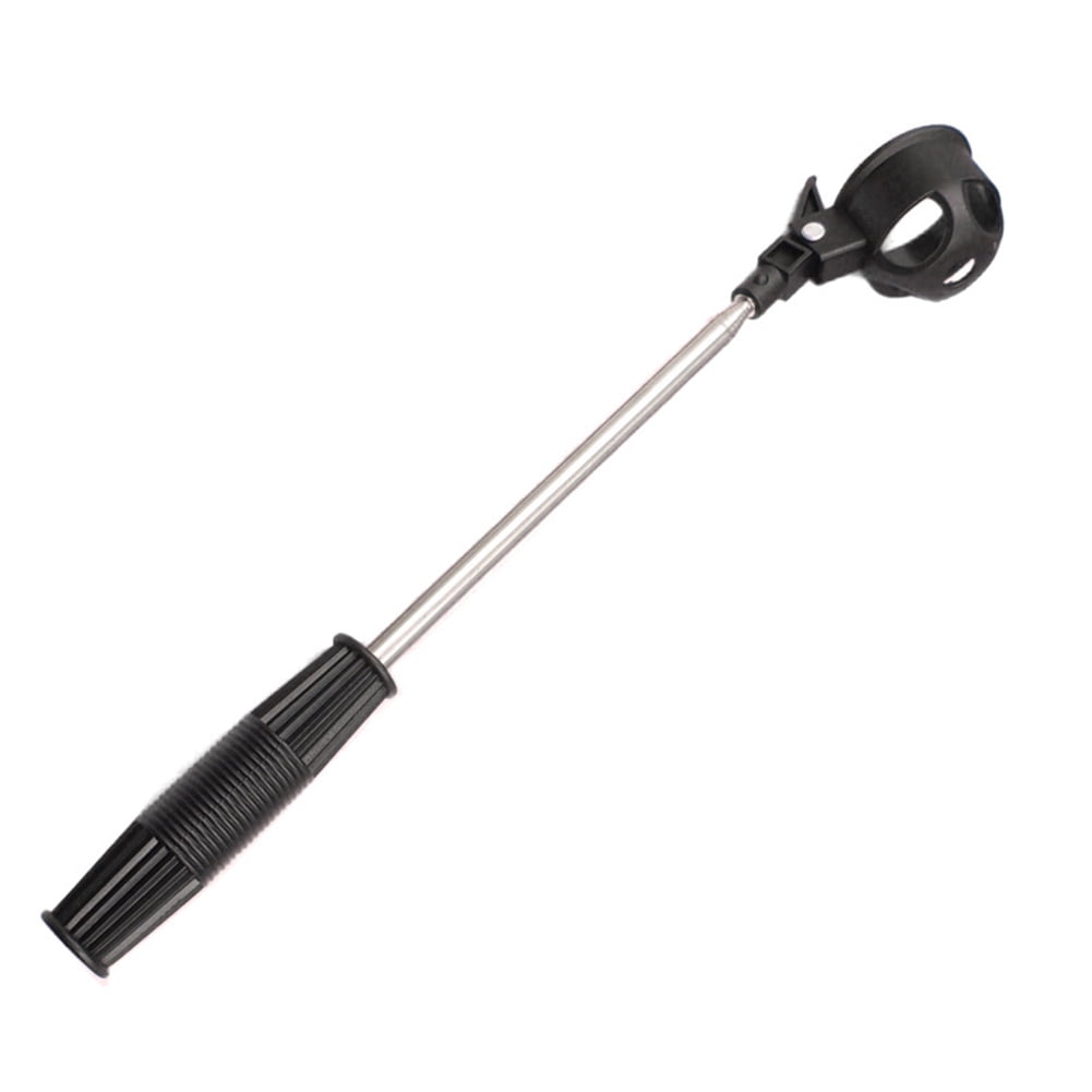 Steel Golf Ball Retriever 8 Sections Telescopic Golf Ball Picker for