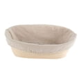 thumbnail image 1 of Bread Proofing Baskets Oval Shaped Dough Proofing Bowls w/Liners Perfect for Professional & Home Sourdough Bread Baking, 1 of 11