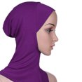 thumbnail image 2 of Gorro de Hijab Musulmán Salvador Cubierta Musulmana para Mujer Islámico Púrpura 40cm, 2 of 4