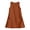 Orange, variant on HBBIKVI Casual A-Line Dress for Women Summer Sleeveless Shift Dress with Cold Shoulder,Racerback,and Breathable Cotton for Daily Summer Wear