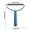 Blue, variant on Portable Lint Remover Clothes Fuzz Shaver Manual Epilator for Fabrics, Furniture & Upholstery, Efficient Pet Hair & Lint Removal Pink