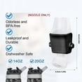 thumbnail image 3 of 6pcs Replacement Spout for Contigo,Soft Lids Replacement Parts Silicone Mouthpiece for Contigo Aubre, 3 of 5