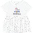 thumbnail image 3 of Inktastic My Great Uncle Loves Me to the Moon and Back Elephants Girls Baby Dress, 3 of 5