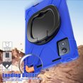 thumbnail image 4 of For Lenovo Tab K11 Plus 11.5 Inch 2024 Case, 360 Rotatable Handle Stand, Shoulder Strap, Drop-Proof Design, Blue, 4 of 7