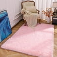 thumbnail image 2 of Area Rug for Bedroom,2'X 3', Fluffy Shag Rug for Living Room, Furry Carpet for s Room, Shaggy Throw Rug for Room, Fuzzy Plush Rug, Pink Carpet, Cute Room Decor for, 2 of 7