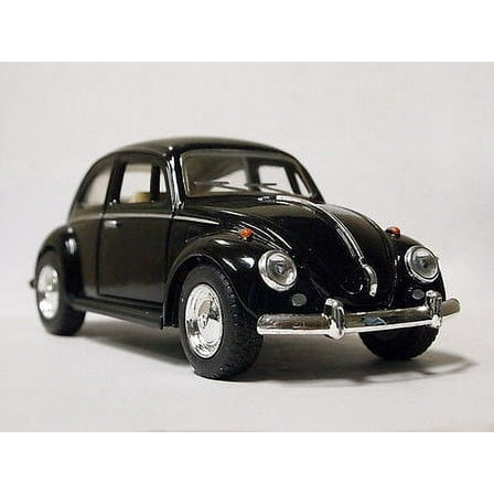 5" Kinsmart 1967 VW Volkswagen Classical Beetle Diecast Toy Car 1:32 Black