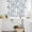 Light Blue, variant on Blue Botanical Kitchen Curtains Sets for Windows 36 Inch Length, Watercolor Spring Floral Summer Leaf Rod Pocket Window Treatments Tier Curtains and Valances Set for Bedroom/Bathroom
