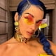thumbnail image 5 of Gafas de sol personalizadas sin marco con diseño de alas de libélula para mujer, divertidas gafas de bola, 5 of 5