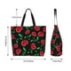 thumbnail image 5 of Fotbe Cherry Bolsa Tote Estética de Lona con Estampado para Mujer - Bolsa Reutilizable de Hombro Casual para Vacaciones, Compras, Trabajo y Gimnasio, 5 of 8