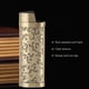 thumbnail image 4 of Funda para Encendedor con Estampado Floral Vintage Funda Clásica y Elegante Construcción Duradera de aleación de Zinc Opción de Regalo Ideal que Protege la Funda para ANGGREK Otros, 4 of 8