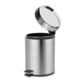 thumbnail image 1 of Bote de Basura Ninon INOX-5L de Acero Inoxidable con Pedal, Cierre Suave y Cubeta Desmontable 5 litros, 1 of 7