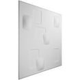 thumbnail image 3 of Ekena Millwork 19 5/8"W x 19 5/8"H Avila EnduraWall Decorative 3D Wall Panel (10-Pack for 26.75 Sq. Ft.), 3 of 12