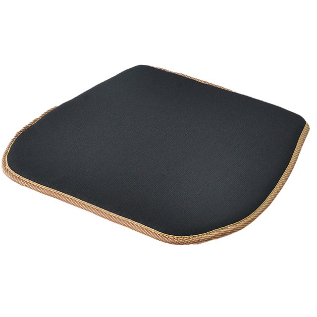 Cojín duradero para silla de algodón, cojín para silla de comedor de cocina, cojín antideslizante con funda lavable