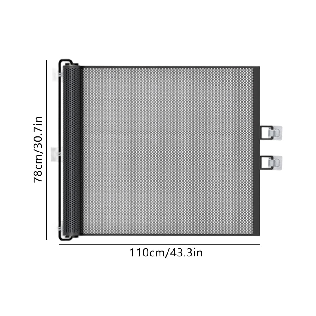 Tizuqe Pet Gate Adjustable From To 43Inch No Drilling Required Dog Cats Barrier For Doorways Home Safety Pet Gate