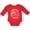 Red, variant on Inktastic Summer Vacation Mode Coronado Beach California Boys or Girls Long Sleeve Baby Bodysuit