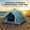 military green, variant on XL Instant Easy Pop Up Tents 3-Person Camping Tent, Plug and Play Tent, Fully Automatic Waterproof Family Camping Tent, Detachable Canopy Tent, Suitable for Beach Camping and Hiking