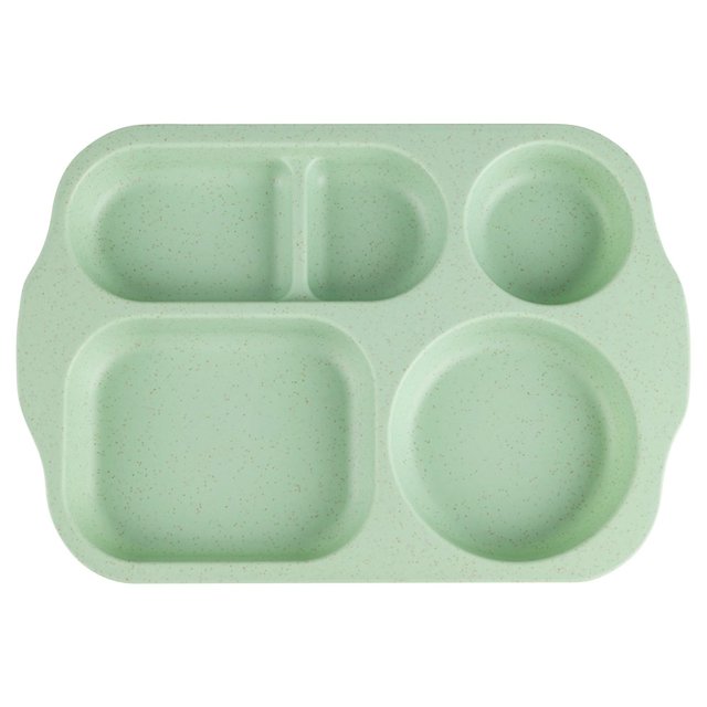 CNKOO Wheat Portion Control Dinner Plates Unbreakable Adult Separate Plates Compartment Square Kids Food Divider Plates Microwaveable Great For Healthy Eating And Weight Loss