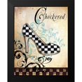 thumbnail image 2 of Knold, Donna 15x18 Black Modern Framed Museum Art Print Titled - Checkered, 2 of 5