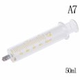 thumbnail image 1 of 1ml To 100ml Glass Syringe Luer Lock Head Reusable Glass Injector Syringe, 1 of 3