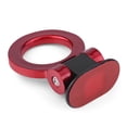 thumbnail image 4 of Car Modified Adhesive Traction Round Ring Towing Bars Trailer Hook Decoration Universal Strong Sticky ABS Plastic Non Destructive Installation 4 Colors Red Golden Silver Black, 4 of 7