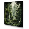 thumbnail image 2 of Designart "Unveiling the Hidden Forest Castle II" Landscapes Canvas Wall Art - Traditional Green Forest Entryway Wall Art, 2 of 6
