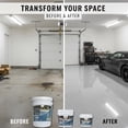 thumbnail image 4 of Epoxy Colored Sand Floor Paint, Self-leveling Epoxy Floor Paint for Indoor and Outdoor, Wear-resistant, Non-slip, Excellent Results on Concrete and Flat Adobe Surfaces(Light Gray,5KG/175OZ), 4 of 10