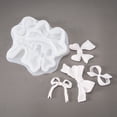 thumbnail image 4 of Bowtie Ribbon Silicone Resin Mold Bow Pendant Crystal Epoxy Resin Casting Mold, 4 of 8