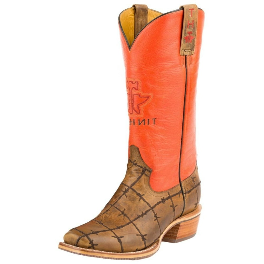 Tin Haul Tin Haul Western Boots Mens Barbwire Prime Tan 1402000110701 TA