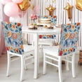 thumbnail image 4 of Decorative Chair Back Cover One Size x6 Chair Cover Dining Chair Slipcovers Chair Back Decoration Festival Chair Decoration Colorful Pretty Elephant, 4 of 6