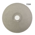 thumbnail image 2 of Diamond Flat Lap Disc Set 4 Inch With 5/8 Arbor - 600/1200/2000/3000 Grit 2 of 5