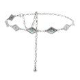thumbnail image 3 of Cadena de cintura para el vientre Cadena de cintura de metal de múltiples capas Cadena de playa para mujeres y niñas Estilo E Yuyangstore Cinturón de cadena de cintura, 3 of 8