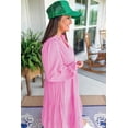 thumbnail image 4 of a.Jesdani Robe Midi Élégante à Col en V - Indispensable Déclaration de Mode, 4 of 8