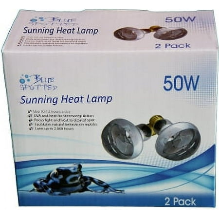 Sunning Heat Lamp 50 Watt 2 Bulb Value Pack