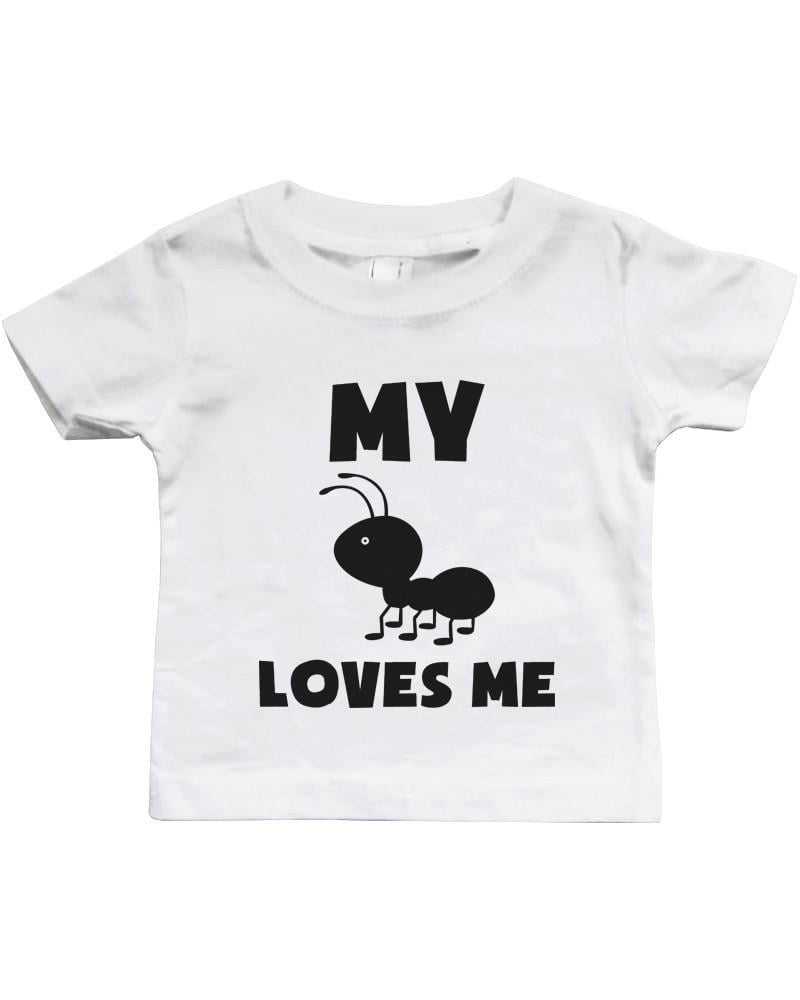 T-shirts for kids Kids shirts baby tee Ants shirt children's gift Boy shirt Love tee I Love My Aunts girl t-shirt