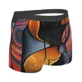 thumbnail image 3 of Daiia Abstract Pattern Penguin Men's Underwear Boxer Briefs, Cotton Stretch Moisture-Wicking Underwear-Large, 3 of 9
