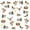 Light Yellow, variant on Manfei Aquatic Bird Pattern Quilt Full,Farmhouse Cabin Full Bedspread Sets,3pcs,1 Coverlet and 2 Pillowcases