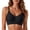 Black, variant on Seamless Bras for Women Comfortable Full Coverage Adjustable Strap Everyday Bra