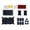 Black, variant on Lerpwige ABS Junction Box IP68 Rates for 6 Circuit Outdoor Wiring Impacts and