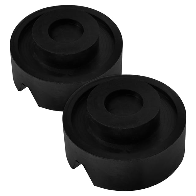 KAKOWELY jack pad 2pcs Jack Stand Rubber Pads Pinch Weld Jack Pad Floor Jack Pad Floor Jack Rubber Pad Pinch Weld Jack Adapter Rubber Jack Pad Jack Lift Jack Accessories
