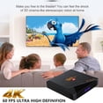 thumbnail image 3 of Console de Jeu Rétro HD 4K Android TV Box 2 x Manettes S905X3 64 Go Jeux Vidéo, 3 of 4