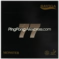 thumbnail image 1 of Original DAWEI SAVIGA 77 MONSTER Pips-long Table Tennis Rubber Long Pips Control SAVIGA-77 Ping Pong Topsheet OX black, 1 of 5