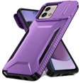 thumbnail image 1 of Rugged Case for Motorola Moto G Stylus 5G 2023 with Slide Camera Cover & Drop Protection Purple, 1 of 6