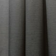 thumbnail image 2 of Nicole Miller New York Sawyer Cotton Blend Grommet Top Light Filtering Curtain Panels, 52"x96", Gunmetal, Set of 2, 2 of 7